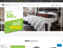 Tablet Screenshot of nyfurnitureoutlets.com